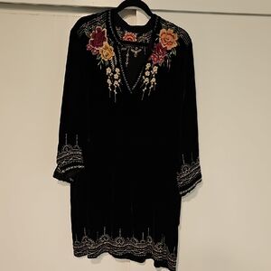 Jonny Was Velvet Tunic